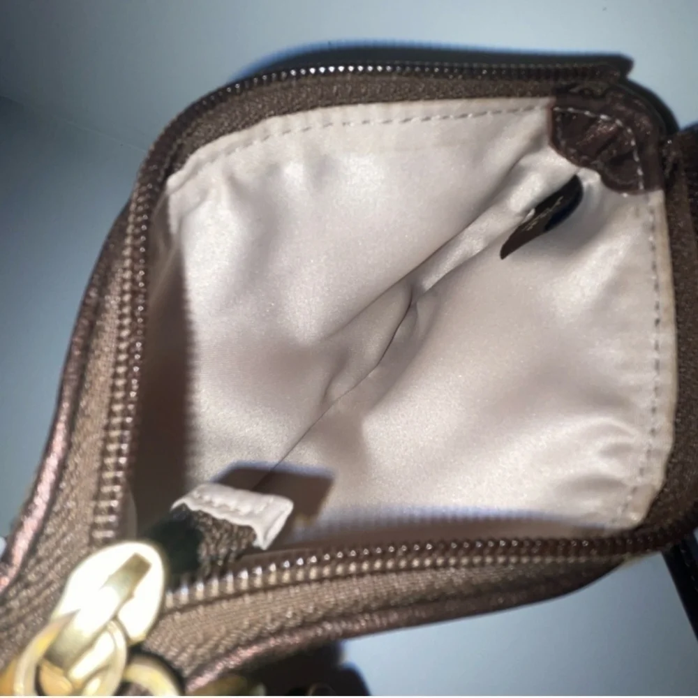 Coach Audrey Optic Swirl Wristlet